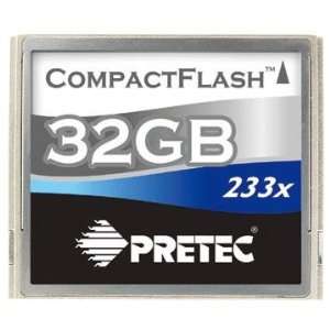  Pretec 32GB Compact Flash Card 233X: Electronics
