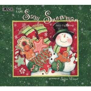    Sam Snowman by Susan Winget 2012 Wall Calendar: Office Products