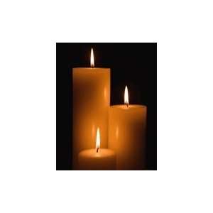   of 3 Relaxation Aromatherapy Beeswax Pillar Candles