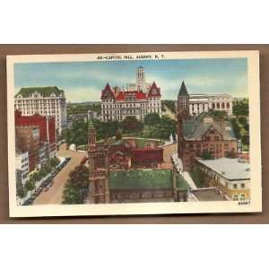  Postcard Capitol Hill Albany New York 