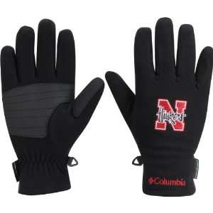  Columbia Nebraska Cornhuskers Mens Glove: Sports 