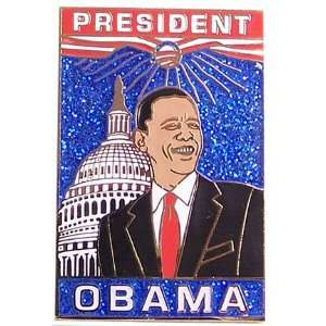 President Barack Obama Lapel Pin 