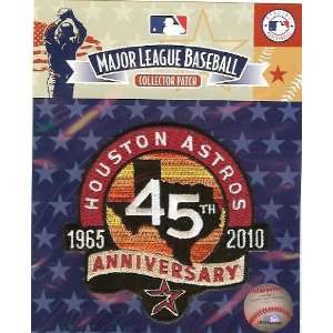  2010 Houston Astros 45th Anniversary MLB Baseball Sleeve 