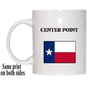    US State Flag   CENTER POINT, Texas (TX) Mug 