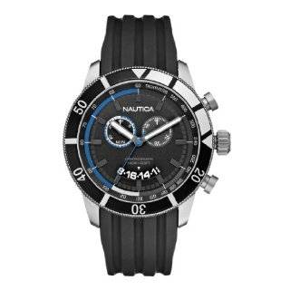   N17579G NCT 400 Black Resin and Black Dial Watch Nautica Watches