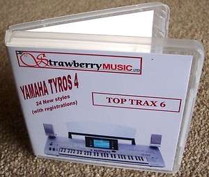 TOP TRAX 6   software for Tyros 4 on USB stick Tyros4  
