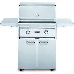  Lynx 27 Inch Natural Gas Grill On Cart With Prosear Burner 