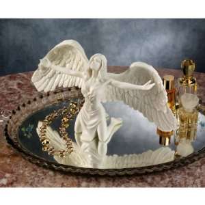  9w Praying Angel Marble Angel Desktop Table Statue Sculpture 