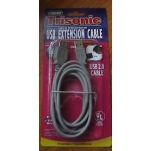  TRISONIC USB EXTENSION CABLE: Electronics