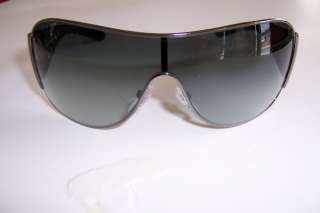 Authentic PRADA Unisex Sunglasses Women Men Black Cool Sleek w/ Case 
