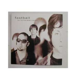  Fastball Promo Poster Band Shot All The Pain Money Can Buy 