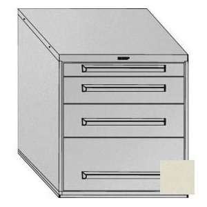  Equipto 30Wx33 1/2H Modular Cabinet 4 Drawers, No Lock 
