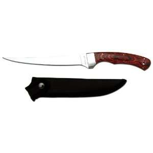  7 Inch Filet Knife with Sheathand