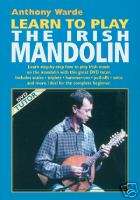 LEARN TO PLAY IRISH MANDOLIN   ANTHONY WARDE *NEW* DVD  