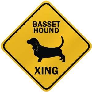    ONLY  BASSET HOUND XING  CROSSING SIGN DOG: Home Improvement