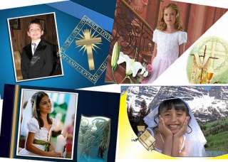 Photoshop Templates for First Communion, Invitations,DVD covers Vol. 2 
