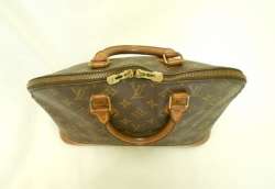   Monogram ALMA Handbag lock & keys bag LV M51130 Authentic Genuine