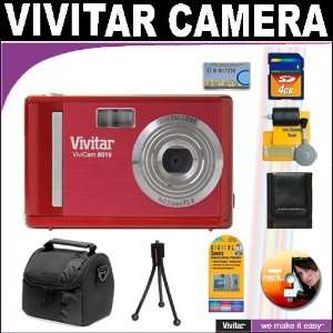   Pixels HD Camera (Red) + Deluxe DB ROTH Accessory Kit: Camera & Photo
