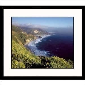  Big Sur Framed Photograph Frame Finish Black, Size 25 x 