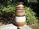 SIGNED SNYDER LARGE HAND THROWN STONEWARE AMERICAN STUDIO ART POTTERY 