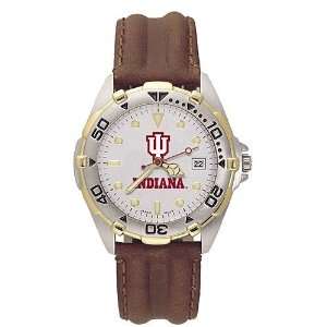 Indiana Hoosiers Mens All Star White IU & Red Indiana Watch w 