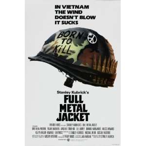  Full Metal Jacket Movie Poster #01 24x36in: Home & Kitchen
