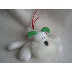  Hallmark 1987 Plush Dog Christmas Ornament: Everything 