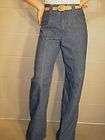 70s Bell Bottom Cheap Jeans Blue Denim NWT 29W 36L  