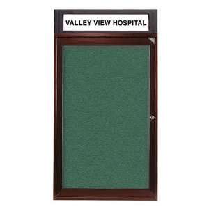   with Headliner Enclosed Vinyl Bulletin Board   Spruce: Home & Kitchen