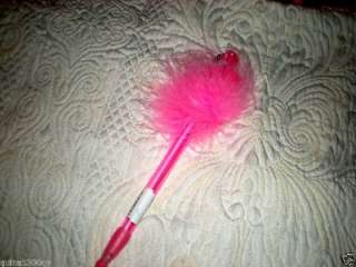 TROPICAL SUMMER PINK FEATHERS FLAMINGO LIGHT UP INK PEN  