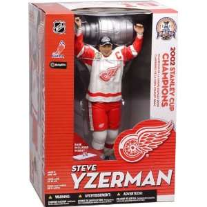   NHL Deluxe Action Figures Series 12 inch Steve Yzerman Detroit Toys