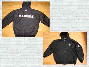   RAIDERS Vintage STARTER PARKA Coat Jacket M DEADSTOCK 