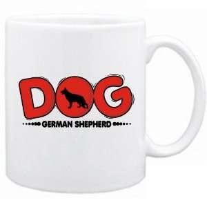  New  German Shepherd / Silhouette   Dog  Mug Dog: Home 