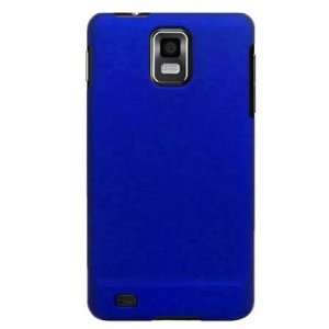  Snap on Hard Plastic BLUE RUBBERIZED Cover Sleeve Case for 