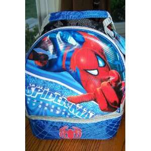  Amazing Spiderman Lunch Box Dual Compartment Insulated Kit 