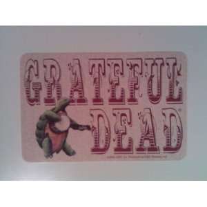   Grateful Dead   Brown Logo With Terrapin   Sticker / Decal: Automotive