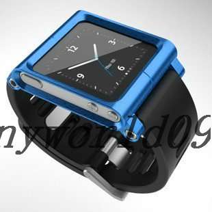   Nano 6 Aluminum LunaTik multi touch watch band for ipod nano 6  