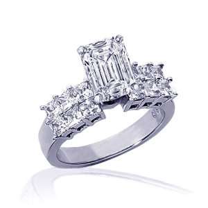   Cut Diamond Engagement Ring SI2 F IGI: Fascinating Diamonds: Jewelry