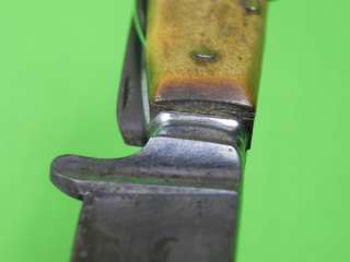 Antique German Germany PUMA Hunting Silver Stag Knife with Folding 