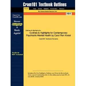  Studyguide for Contemporary Psychiatric Mental Health by 