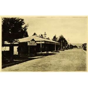  1909 Print Nakuru Station Kenya Railroad Locomotive 