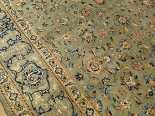 8x13 Handmade Carpet Antique Persian Kashan Wool Rug  