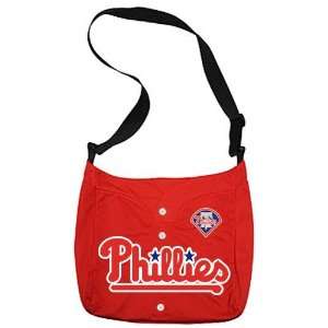 Philadelphia Phillies Red MVP Jersey Tote Bag:  Sports 