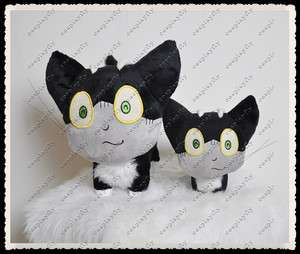 Ao No Blue Exorcist Cat Sith Kuro Stuffed Toy Plush  