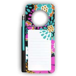    Capri Designs Mocha Flower Door Hanger Notepad
