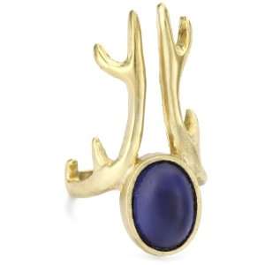    House of Harlow 1960 Cabochon Long Antler Ring, Size 8 Jewelry