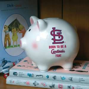 Pack of 3 MLB Born To Be A Cardinals Fan Piggy Banks  