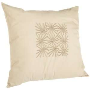  Calvin Klein White Label Starburst Pillow, Taupe: Home 