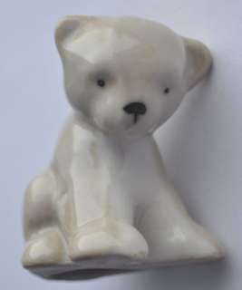 USSR Russian Porcelain Polar Bear Cub UMKA Figurine  
