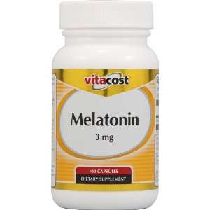  Vitacost Melatonin    3 mg   100 Capsules